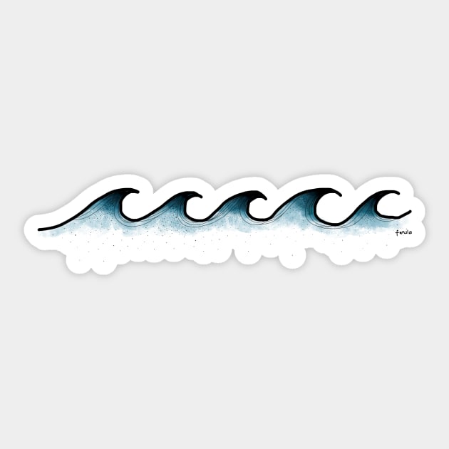 Wave stickers sale